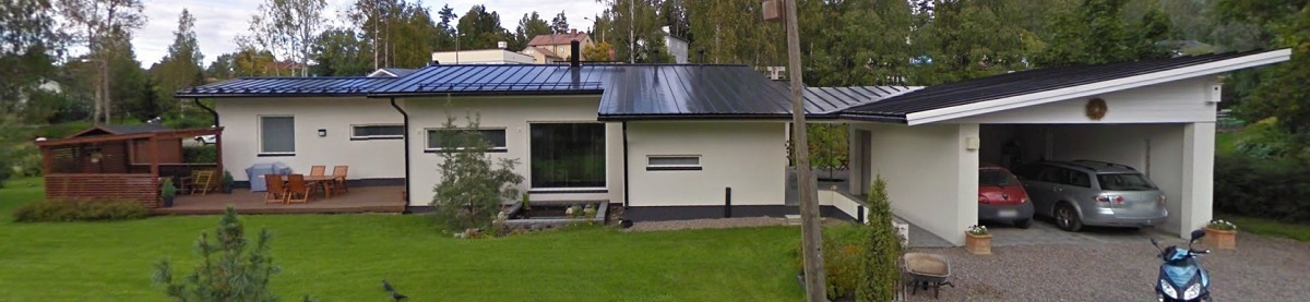 pientalon suojaisa sis��nk�ynti, Veikkola | arkkitehti petri karvinen